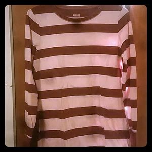 Women's striped long-sleeve